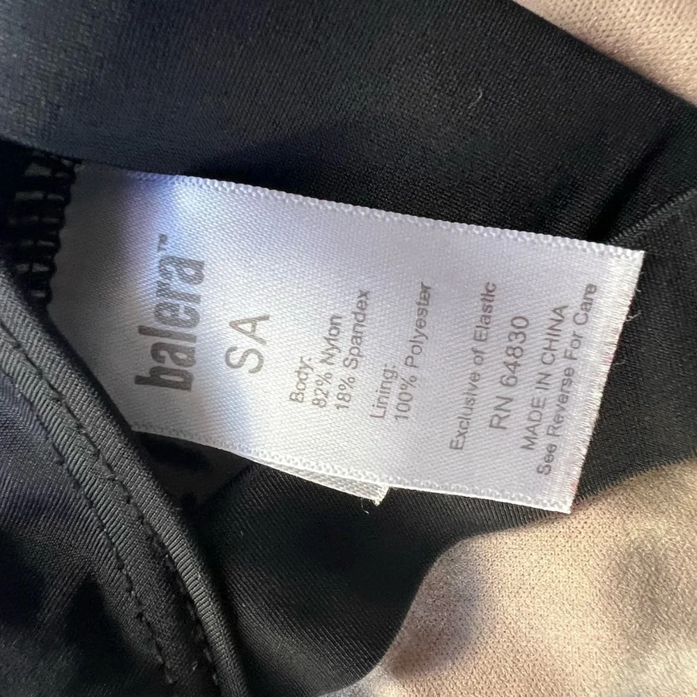 Balera, S, black, sports bra, Never Worn, crossing straps in the back, Dance Top - Picture 3 of 3